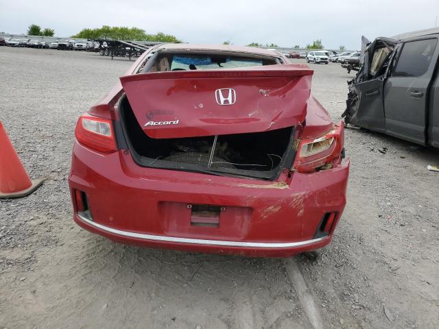 1HGCT1B30DA003581 - 2013 HONDA ACCORD LX-S RED photo 6