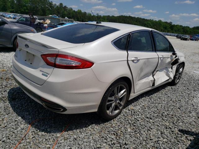 3FA6P0K98GR154862 - 2016 FORD FUSION TITANIUM WHITE photo 3