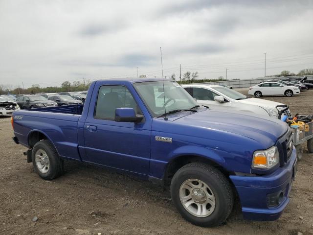 1FTYR10U56PA19242 - 2006 FORD RANGER BLUE photo 4