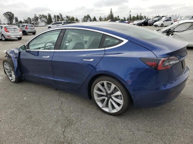 5YJ3E1EA2KF509744 - 2019 TESLA MODEL 3 BLUE photo 2