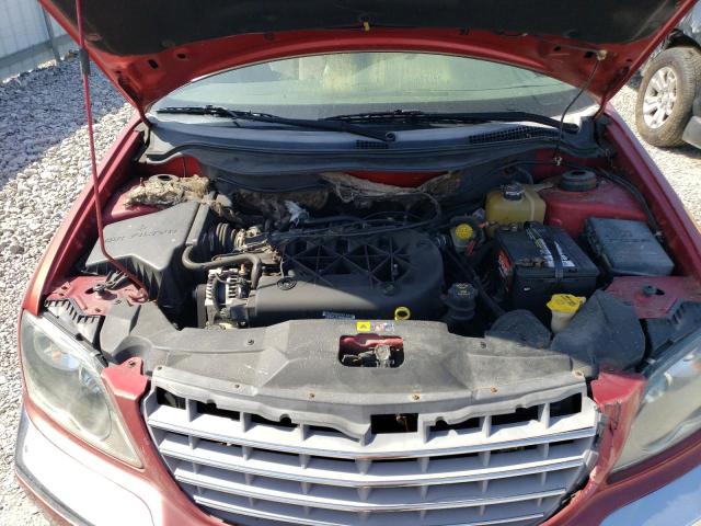 2C8GF68435R576233 - 2005 CHRYSLER PACIFICA TOURING RED photo 12