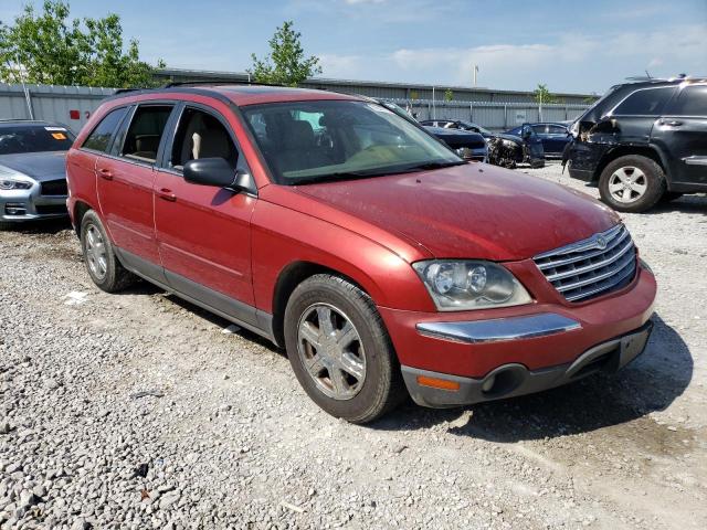 2C8GF68435R576233 - 2005 CHRYSLER PACIFICA TOURING RED photo 4