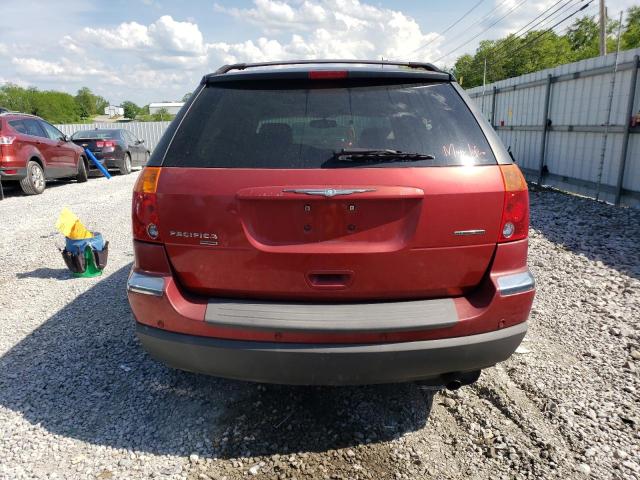 2C8GF68435R576233 - 2005 CHRYSLER PACIFICA TOURING RED photo 6