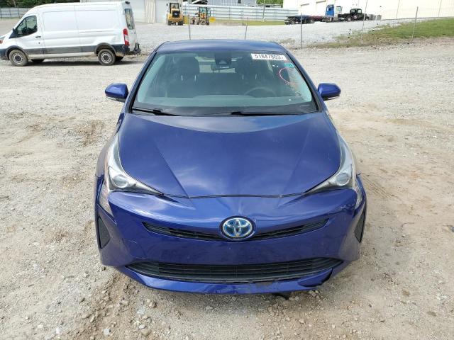 JTDKBRFUXH3538782 - 2017 TOYOTA PRIUS BLUE photo 5