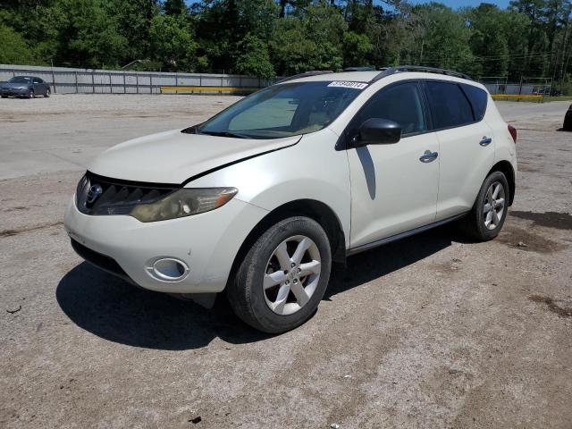 JN8AZ18W89W134147 - 2009 NISSAN MURANO S WHITE photo 1