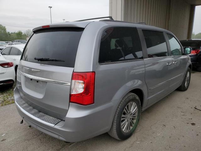 2C4RC1CG3DR767253 - 2013 CHRYSLER TOWN & COU TOURING L GRAY photo 3