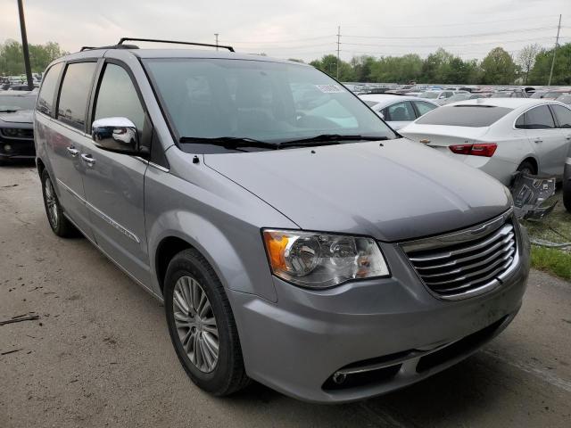 2C4RC1CG3DR767253 - 2013 CHRYSLER TOWN & COU TOURING L GRAY photo 4