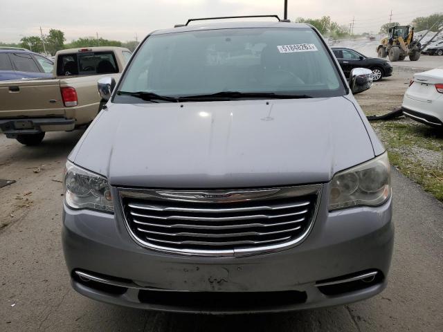 2C4RC1CG3DR767253 - 2013 CHRYSLER TOWN & COU TOURING L GRAY photo 5