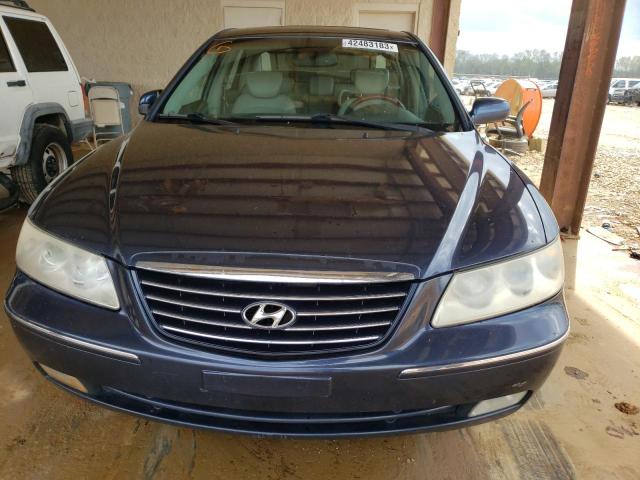 KMHFC46F56A104521 - 2006 HYUNDAI AZERA SE BLUE photo 5