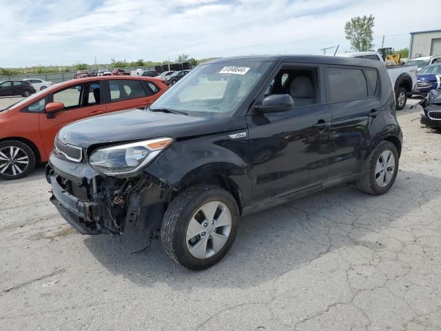 KNDJN2A28G7404201 - 2016 KIA SOUL BLACK photo 1