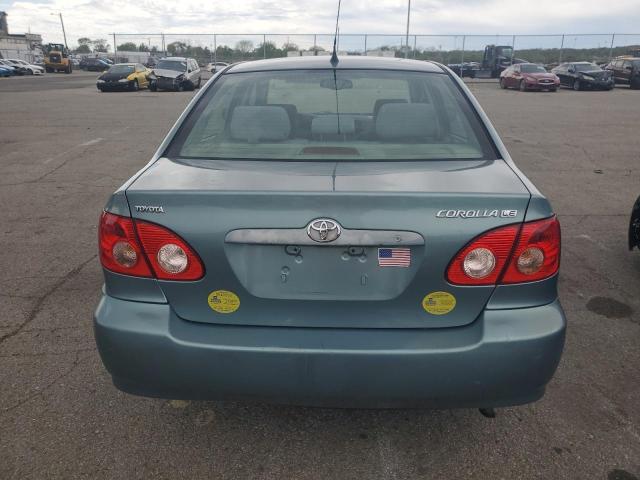 1NXBR32E65Z539419 - 2005 TOYOTA COROLLA CE TURQUOISE photo 6