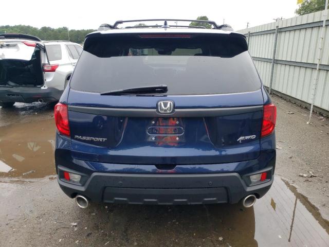 5FNYF8H54PB007531 - 2023 HONDA PASSPORT EXL Azul foto 6