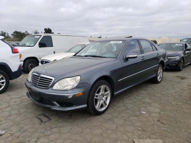 WDBNG75J86A480351 - 2006 MERCEDES-BENZ S 500 GRAY photo 1