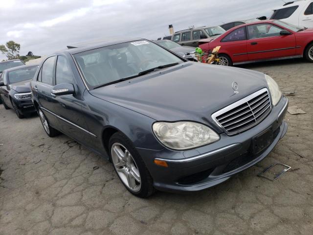 WDBNG75J86A480351 - 2006 MERCEDES-BENZ S 500 GRAY photo 4