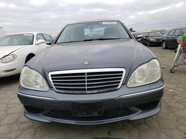 WDBNG75J86A480351 - 2006 MERCEDES-BENZ S 500 GRAY photo 5