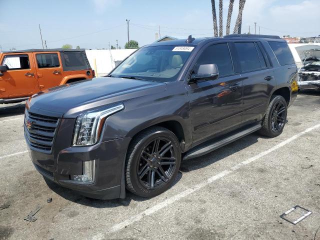 1GYS4MKJ3FR527085 - 2015 CADILLAC ESCALADE LUXURY GRAY photo 1