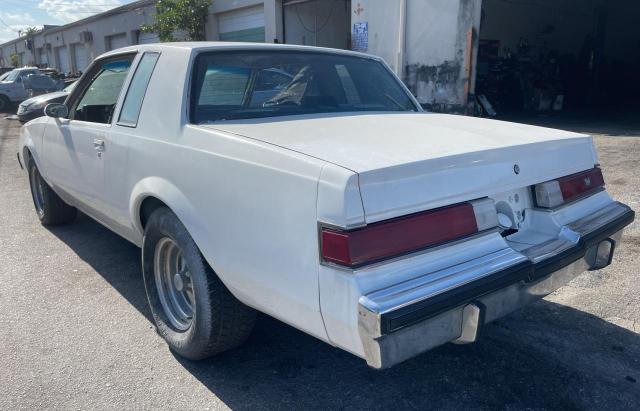 1G4AM47A0CH208976 - 1982 BUICK REGAL LIMITED WHITE photo 3