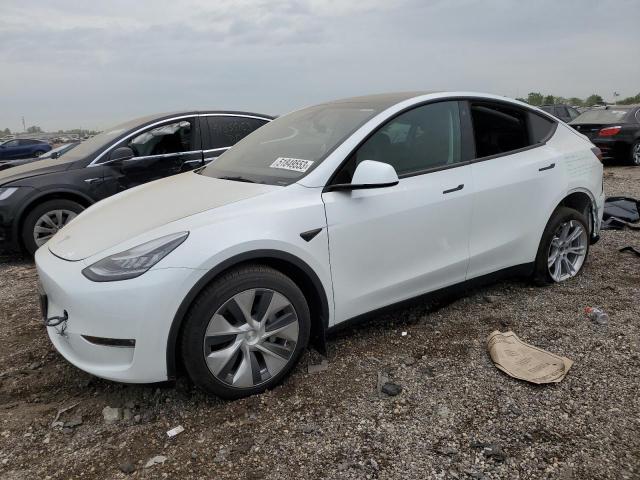 7SAYGDEE1PF603838 - 2023 TESLA MODEL Y WHITE photo 1