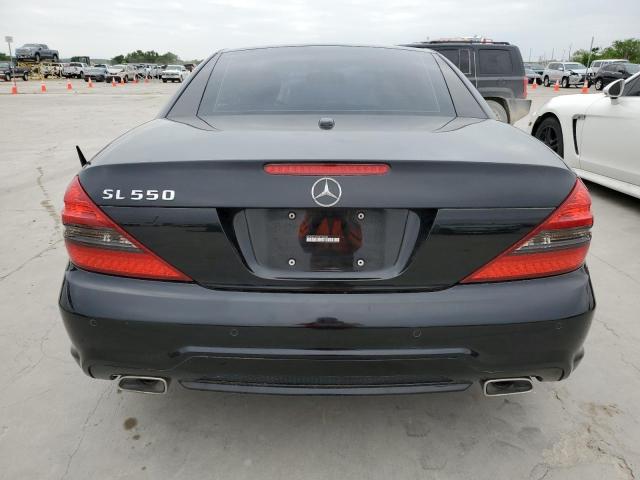 WDBSK71F09F150231 - 2009 MERCEDES-BENZ SL 550 BLACK photo 6