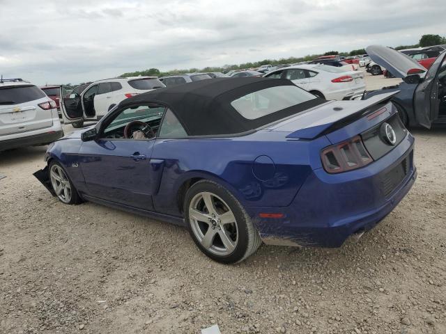 1ZVBP8FF0D5218900 - 2013 FORD MUSTANG GT BLUE photo 2