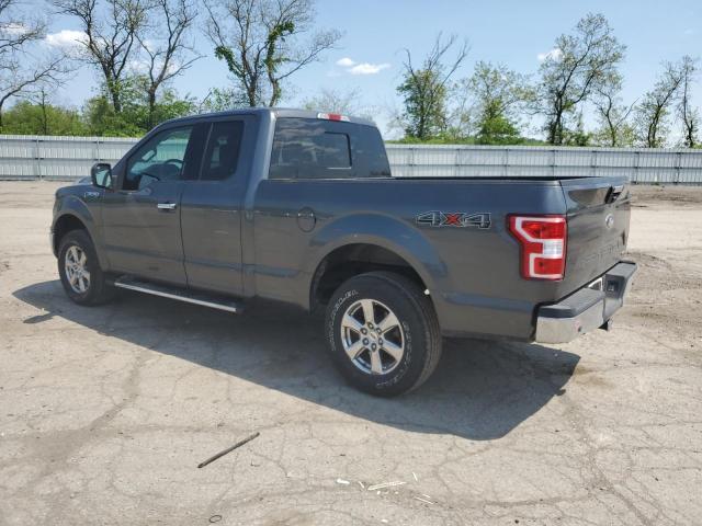 1FTEX1EP2LFA10768 - 2020 FORD F150 SUPER CAB CHARCOAL photo 2