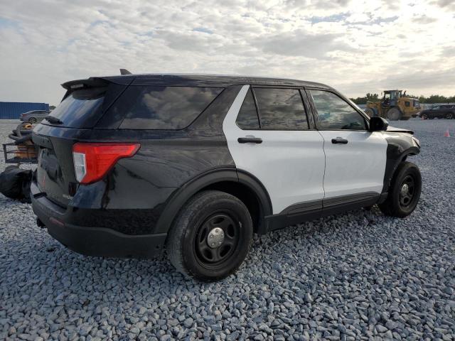 1FM5K8AB9PGB60437 - 2023 FORD EXPLORER POLICE INTERCEPTOR 黑色 照片 3