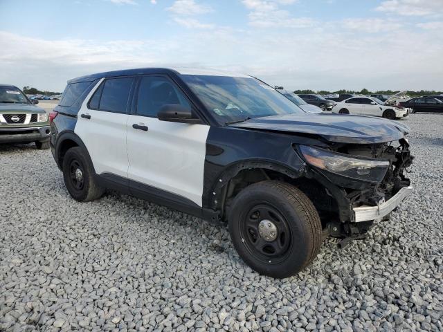 1FM5K8AB9PGB60437 - 2023 FORD EXPLORER POLICE INTERCEPTOR 黑色 照片 4