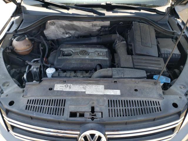 WVGAV7AXXCW001695 - 2012 VOLKSWAGEN TIGUAN S GRAY photo 11