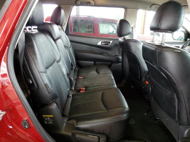 5N1DR2MN0KC581277 - 2019 NISSAN PATHFINDER S RED photo 10