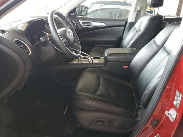 5N1DR2MN0KC581277 - 2019 NISSAN PATHFINDER S RED photo 7
