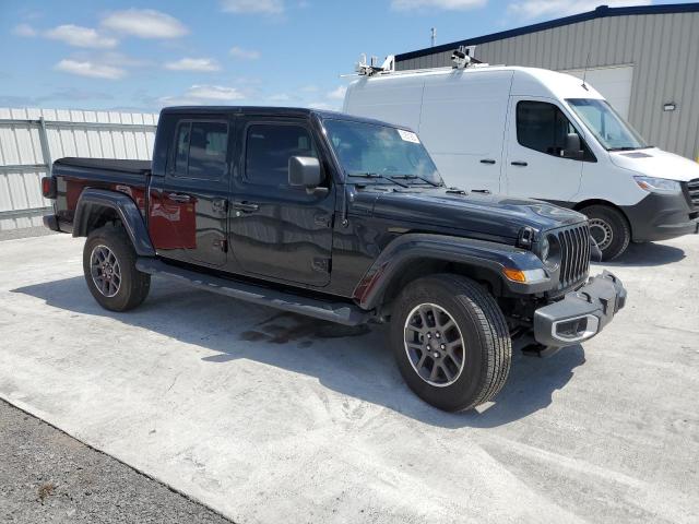 1C6HJTFG8ML617907 - 2021 JEEP GLADIATOR OVERLAND BLACK photo 4