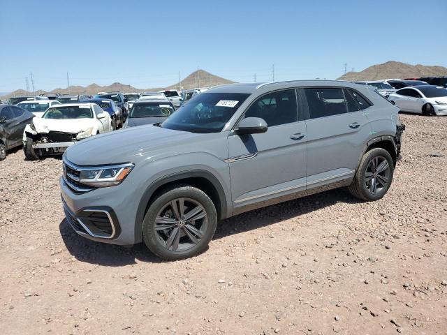 1V2PE2CA5MC212105 - 2021 VOLKSWAGEN ATLAS CROS SE CHARCOAL photo 1