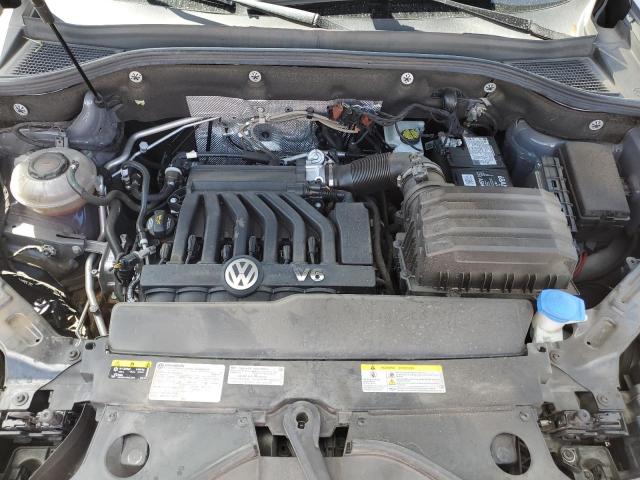 1V2PE2CA5MC212105 - 2021 VOLKSWAGEN ATLAS CROS SE CHARCOAL photo 11