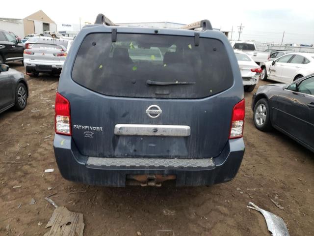 5N1AR18W16C679269 - 2006 NISSAN PATHFINDER LE BLUE photo 6