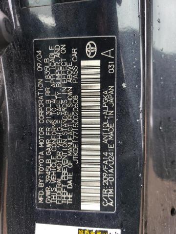 JTKDE177150020608 - 2005 TOYOTA SCION TC Qara foto 12