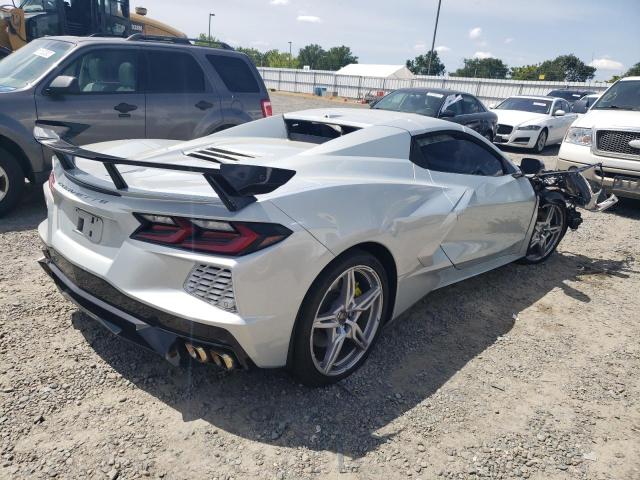 1G1YC3D43M5119395 - 2021 CHEVROLET CORVETTE STINGRAY 3LT SILVER photo 3