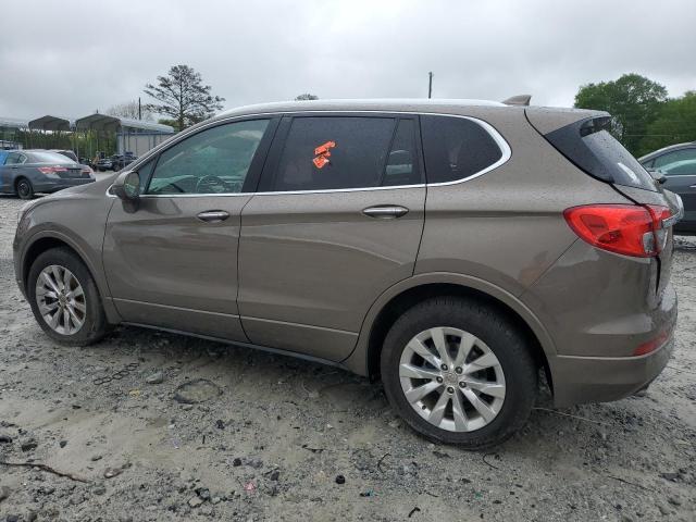 LRBFXBSA4HD195773 - 2017 BUICK ENVISION ESSENCE Շագանակագույն լուսանկար 2