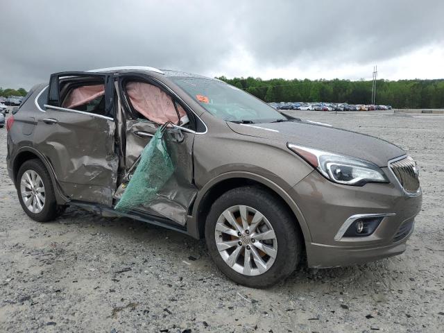 LRBFXBSA4HD195773 - 2017 BUICK ENVISION ESSENCE Շագանակագույն լուսանկար 4