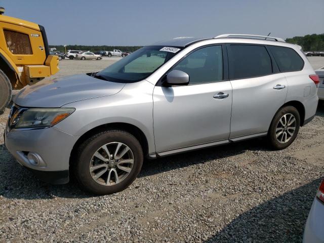 5N1AR2MN1DC639905 - 2013 NISSAN PATHFINDER S SILVER photo 1