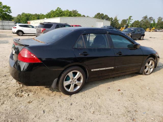 1HGCM56157A217080 - 2007 HONDA ACCORD VALUE BLACK photo 3