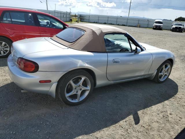 JM1NB353810204843 - 2001 MAZDA MX-5 MIATA BASE SILVER photo 3