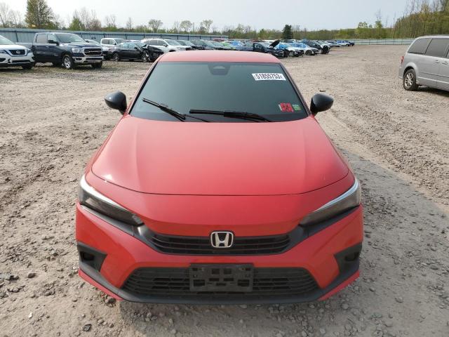 2HGFE2F52NH602994 - 2022 HONDA CIVIC SPORT 红色 照片 5