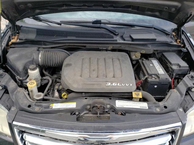 2A4RR8DG9BR676145 - 2011 CHRYSLER TOWN & COU TOURING L GRAY photo 12