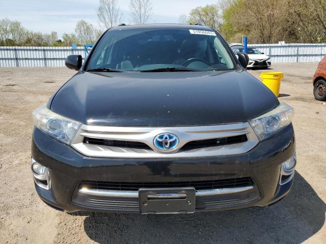 JTEDC3EH2D2012987 - 2013 TOYOTA HIGHLANDER HYBRID LIMITED BLACK photo 5