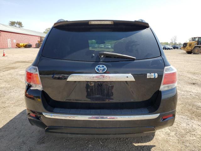 JTEDC3EH2D2012987 - 2013 TOYOTA HIGHLANDER HYBRID LIMITED BLACK photo 6