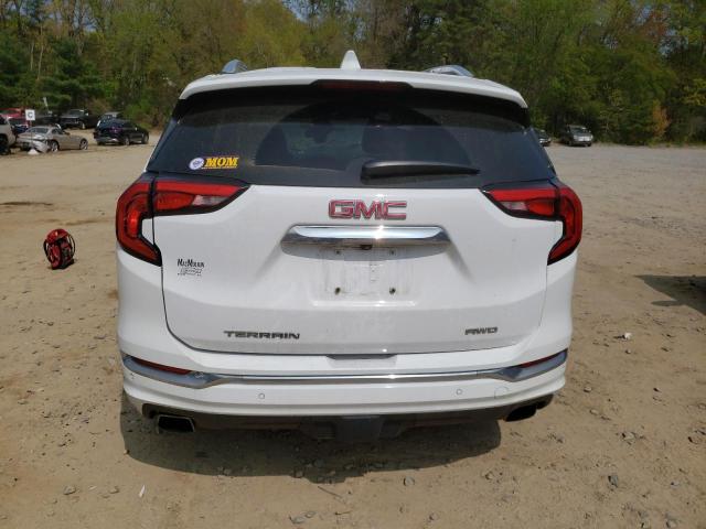 3GKALXEX7KL155052 - 2019 GMC TERRAIN DENALI WHITE photo 6