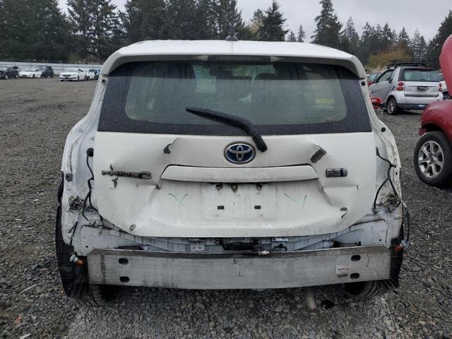 JTDKDTB35E1074036 - 2014 TOYOTA PRIUS C WHITE photo 6