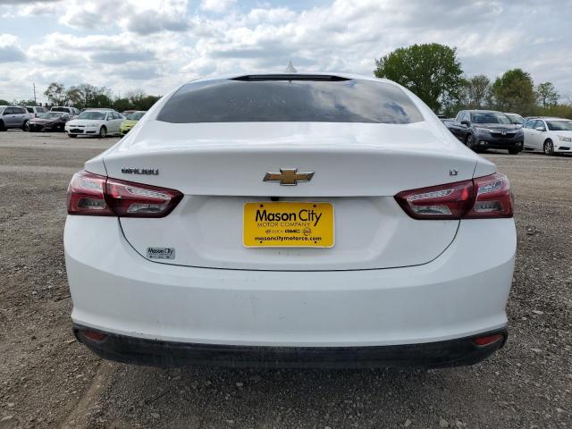 1G1ZD5ST0KF142860 - 2019 CHEVROLET MALIBU LT WHITE photo 6