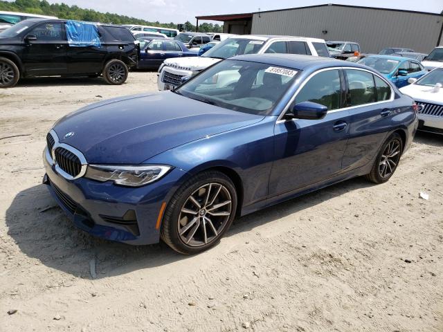 3MW5R7J04N8C44439 - 2022 BMW 330XI Mavi fotoğraf 1
