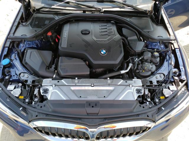 3MW5R7J04N8C44439 - 2022 BMW 330XI Mavi fotoğraf 11